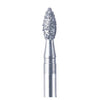 Two Striper FG #290.4 football shaped very fine diamond bur. Pack of 5