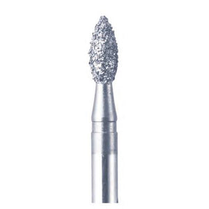 Two Striper FG #290.4 football shaped very fine diamond bur. Pack of 5