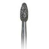 Two Striper FG #290.4 football shaped coarse diamond contouring bur, pack of 5