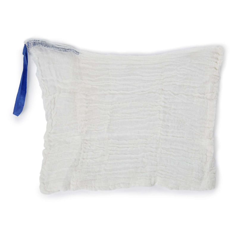 Surgical Laparotomy Sponge McKesson X-Ray Detectable Cotton 18 X 18 Inch 5 Count Soft Pack Sterile | SurgiMac Dental Supply