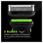 Gillette Labs with Exfoliating Bar Men's Razor with Travel Case 292021