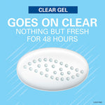 Secret Outlast Clear Gel Antiperspirant Deodorant, Shower Fresh Scent, 4 pk./2.6 oz. Each 292022