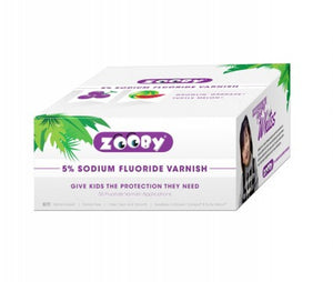 Zooby Varnish, Growlin' Grape, 5% Sodium Fluoride, 50/bx 295712