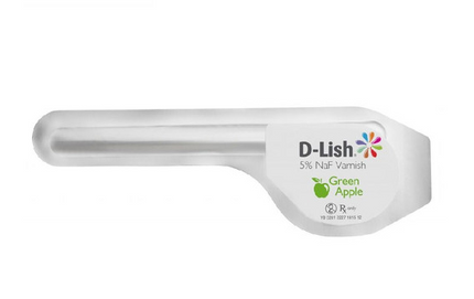 Young D-Lish, 5% Sodium Fluoride Varnish, Green Apple, 200/bx