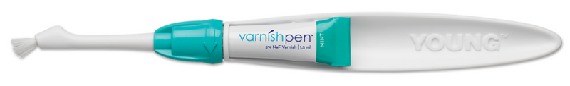 Young Varnish Pen, 1.5mL, 5% NaF, Mint, 45/bx 295779
