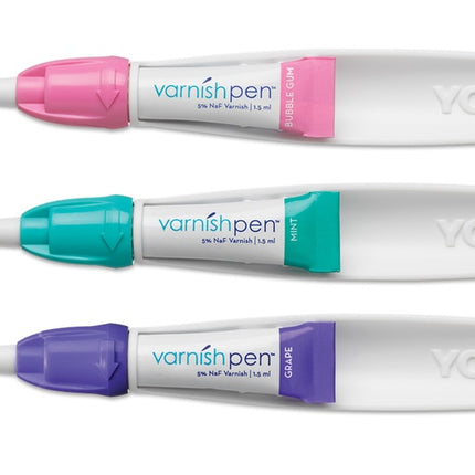 Young Varnish Pen, 1.5mL, 5% NaF, Assorted, 45/bx | Young Dental | Only at SurgiMac