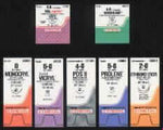 Absorbable Suture with Needle Chromic Gut PS-3 3/8 Circle Reverse Cutting Needle Size 6 - 0 | SurgiMac Dental Supply