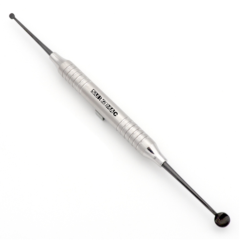 2/4 Molt Bone Curette, Black(TiN) Tips
