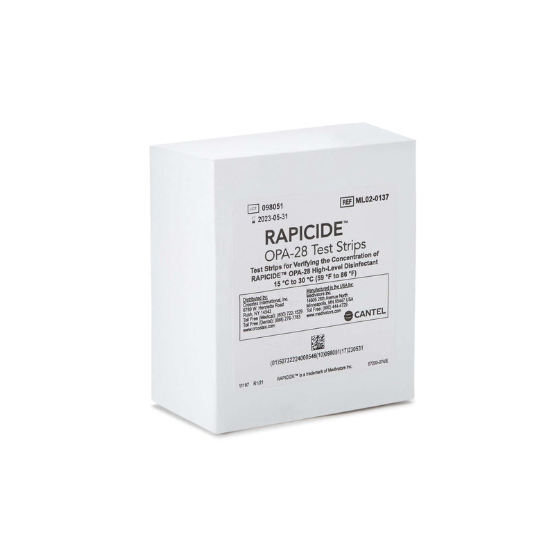 Rapicide OPA/28 Test Strips 50/Pk, Test Strips Bottle Single Use 835024-1