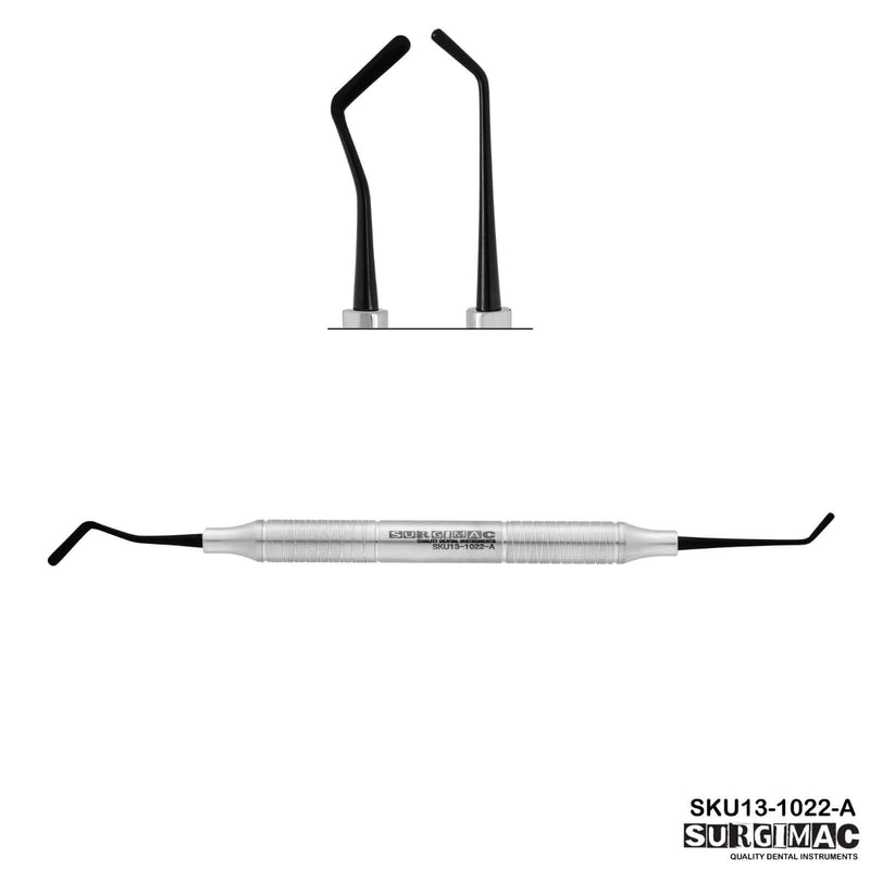 SurgiMac #2 Goldstein Flexi-Thin Composite, 2.5mm/1.8mm, Black (TiN) Tips, Double-Ended, Stainless Steel, Air Series, 1/Pk | SurgiMac Dental Supply