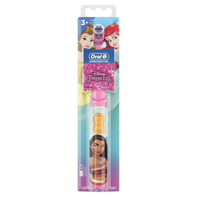 Oral-B Kids Disney Moana Princess Battery Toothbrush, 4/bx 80703469