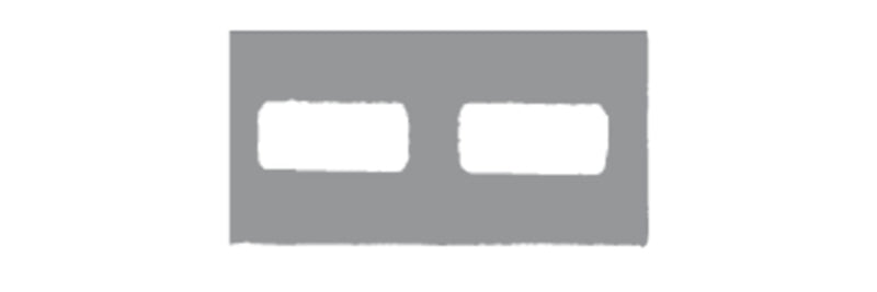 Flow Dental Perfect Pocket Film Mounts Vinyl/Blue 2 Window Horizontal, Size 3, box of 100