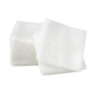 Crosstex Advantage 2" x 2" 4-ply Non-Sterile Non-Woven Sponges, Case of 5000