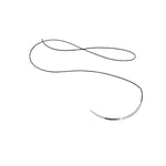 House Brand 3/0, 18" Silk Black Braided Suture with C-6 Needle, Box of 12
