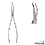 SurgiMac #300 Root Forceps, Serrated, Upper Roots, Stainless Steel, Air Series, 1/Pk | SurgiMac Dental Supply