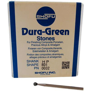 Dura-Green Stone, RD1, ISO #030, HP, 12/pk 0032