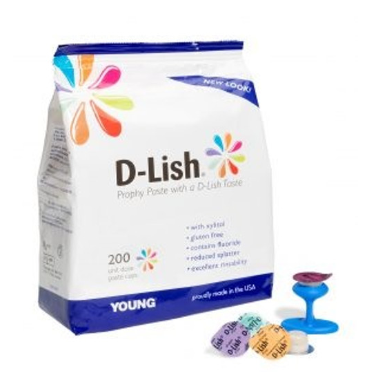 Young Dental | Young D-Lish, Cherry, Coarse, Prophy Paste, 200/bx | 302020