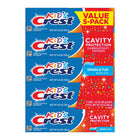 Crest | Crest Kids Cavity Protection Toothpaste - Sparkle Fun Flavor, 5 pk./4.6 oz. | 304971