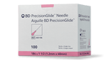 BD General Use Sterile Hypodermic Needle. 18 G x 1-1/2", Regular Wall Type | SurgiMac Dental Supply
