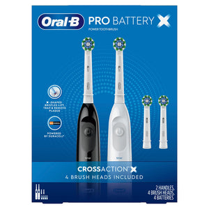 Oral-B Pro Advantage Battery Powered Toothbrush, 2 pk. 305311