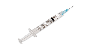 3 mL BD Luer-Lok Syringe with 25G 5/8" Attached Needle | SurgiMac Dental Supply