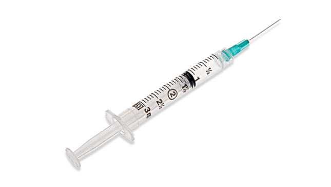 BD Luer-Lok / PrecisionGlide 3 mL BD Luer-Lok Syringe with 23 G x 1"