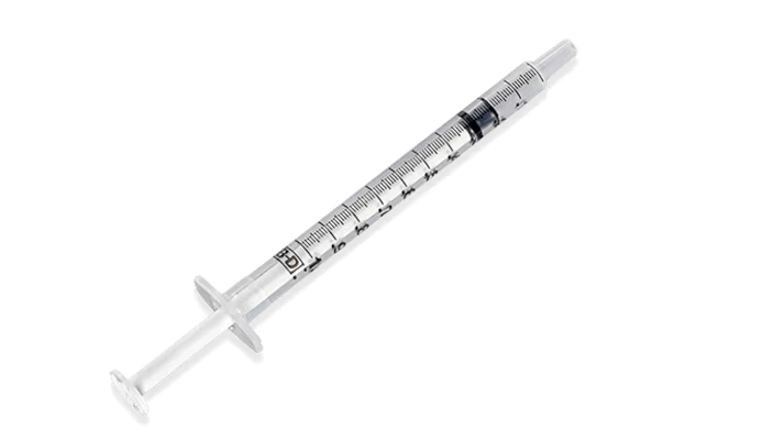 Tuberculin Syringe BD 1 mL Luer Slip Tip Without Safety | SurgiMac Dental Supply