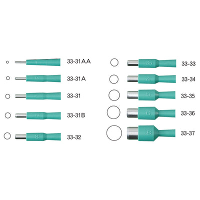 Miltex Biopsy Punch 1.5 mm, Box of 50 punches