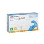 SurgiMac Vinyl Exam Glove, Blue, MacGrip, 100/Box
