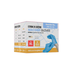 SurgiMac Vinyl Exam Glove, Blue, MacGrip, 100/Box