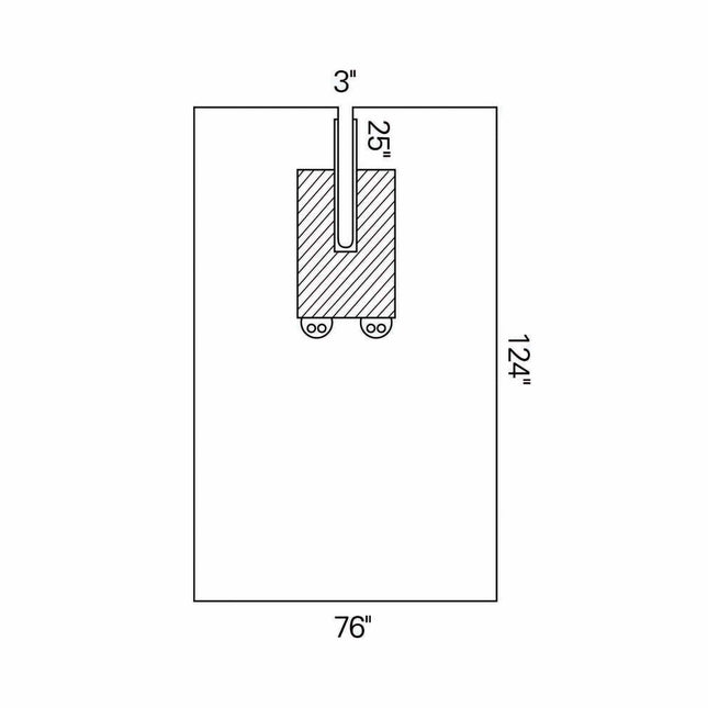 O&M Halyard Inc | EENT Drape EENT Split Drape 76 W X 124 L Inch Sterile | 89358-CS/10