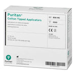 Swabstick Puritan Cotton Tip Wood Shaft NonSterile 1000 per Pack 823-WC-BX