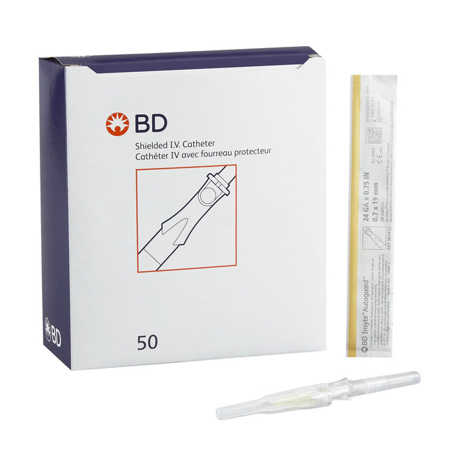 BD | BD Insyte Peripheral IV Catheter 24 G x 0.75 | 381412-50