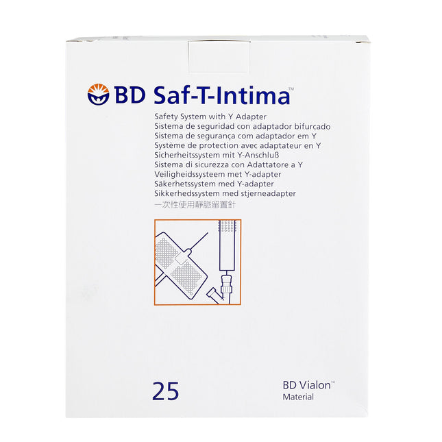 BD | Closed IV Catheter Saf-T-Intima™ 24 Gauge 0.75 Inch Retracting Safety Needle | 383313-1