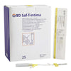 BD Saf-T-Intima™ 24G Retracting Safety Needle Closed IV Catheter 0.75 Inch - Enhanced Patient Safety