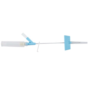 BD Saf-T-Intima 22G 3/4" Closed IV Catheter with Winged Hub & Blood Control - Sterile Vialon Material | SurgiMac Dental Supply