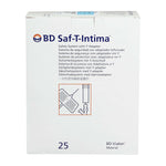 BD Saf-T-Intima 22G 3/4" Closed IV Catheter with Winged Hub & Blood Control - Sterile Vialon Material | SurgiMac Dental Supply
