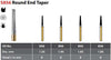 Alpen/Speedster Alpen Speedster C&B Prep, #856-016 Round End Taper Shaped