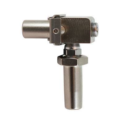 Hu-Friedy Accutron Vacuum Male Connector x 90° 1/2" Hose