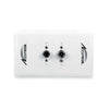 Hu-Friedy Recessed Q/C Dual Outlet (N2O-O2)