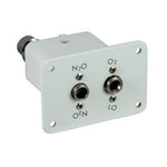 Hu-Friedy Micro In-line Dual Outlet (N2O-O2) Kit – DISS | SurgiMac Dental Supply