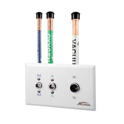 Hu-Friedy Surface Q/C Triple Outlet (N2O-O2-Vac) | SurgiMac Dental Supply