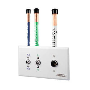 Hu-Friedy Surface Q/C Triple Outlet (N2O-O2-Vac) | SurgiMac Dental Supply
