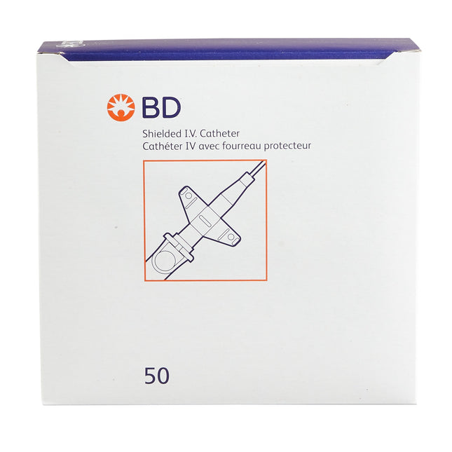 BD | BD Peripheral IV Catheter Insyte Autoguard 24 Gauge 0.75 Inch Retracting Safety Needle | 381512-50