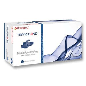 Transcend, Medium, 300/PK, Powder Free Nitrile Exam Gloves | SurgiMac Dental Supply