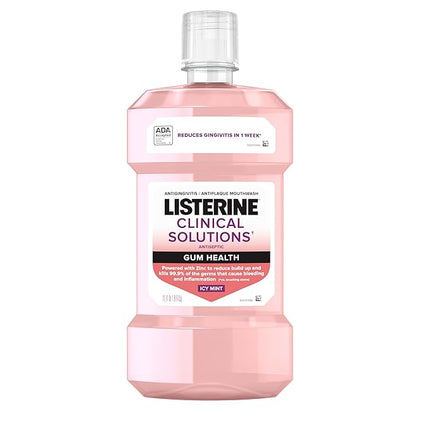 Listerine Clinical Solutions Gum Health Antiseptic Mouthwash