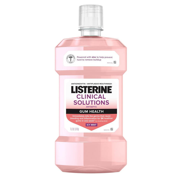 Listerine Clinical Solutions Gum Health Antiseptic Mouthwash