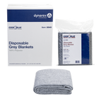 Dynarex Disposable Grey Blanket - 100% Polyester