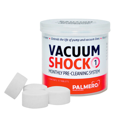 Vacuum Shock Time Release Tablets 6/Jar.