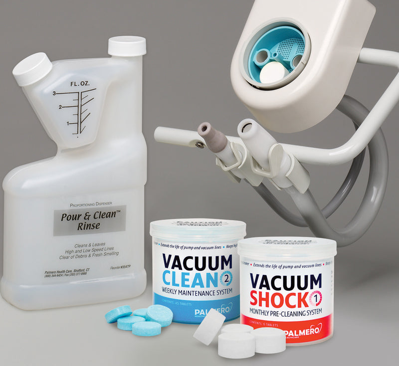 Shock & Clean Starter Kit, Includes: (1) Vacuum Shock, (1) Vacuum Clean, (1) (16oz) Pour & Clean Bottle 3546K